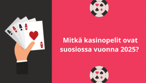 Read more about the article Mitkä kasinopelit ovat suosiossa vuonna 2025? 